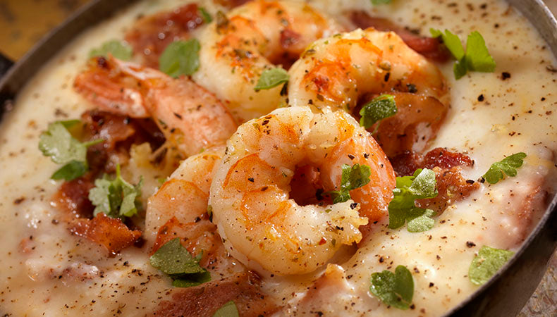Smoked Shrimp and Grits Recipe Recipe - Masterbuilt