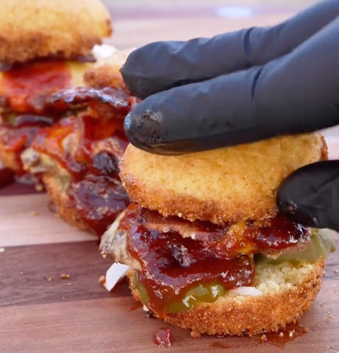 Smokey Cornbread Sliders

  
- Masterbuilt