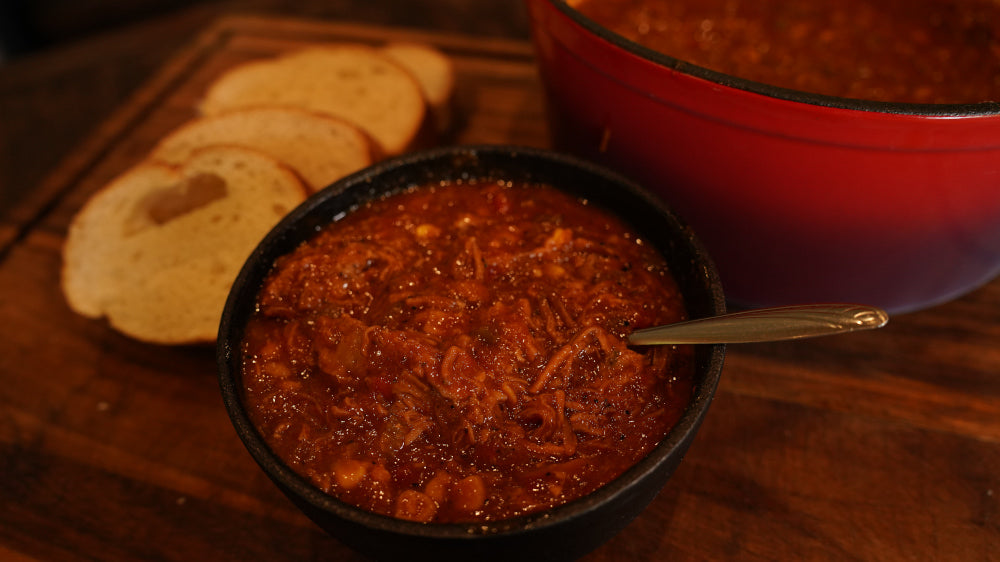 Smoked BBQ Brunswick Stew Masterbuilt