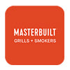 App icon, an orange square with rounded corners and the text Masterbuilt Grills + Smokers