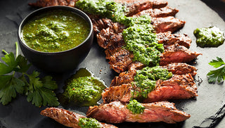Salsa Verde Skirt Steak
