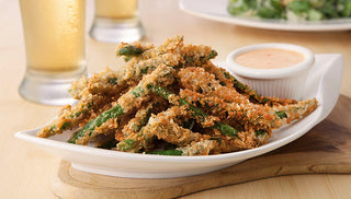 Fried Green Beans with Chipotle Dipping Sauce Recipe