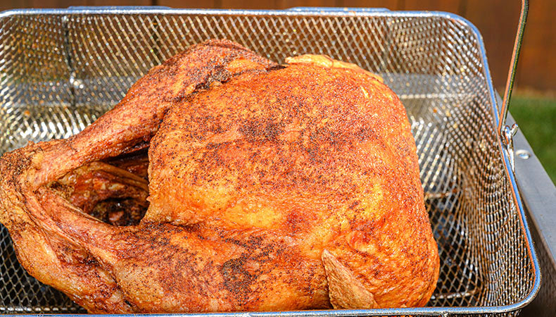 Buffalo Ranch Deep-Fried Turkey