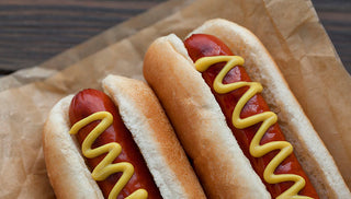 Smoked Haute Dogs and Mustard