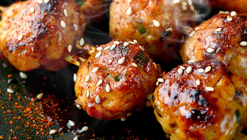 Sweet and Spicy Asian Style Meatballs
