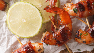 Grilled Shrimp with Bacon