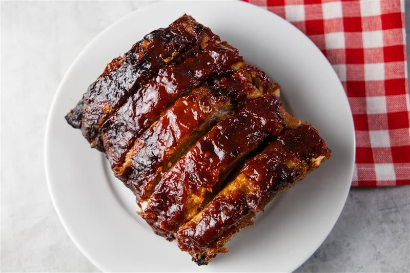 Orange Rib Sticky Orange Smoked Ribs - Masterbuilt