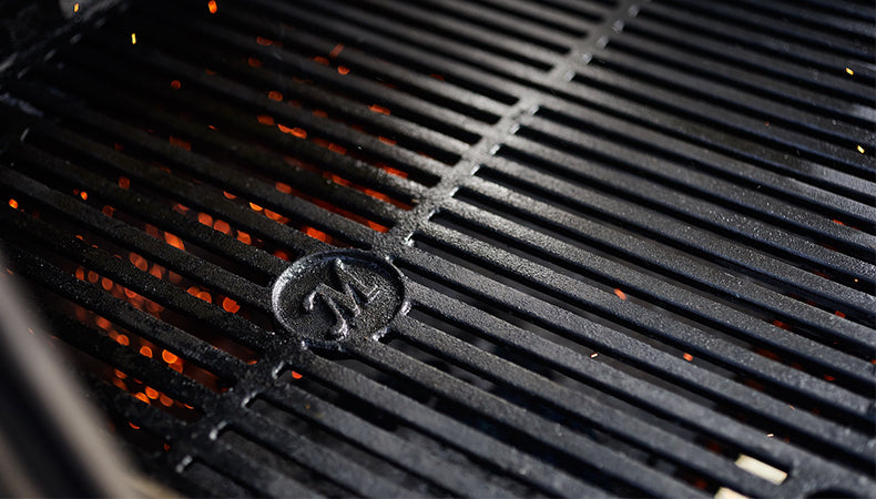 Grill Grates Ready to Be Cleaned