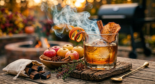 Smoked Apple Cider Old Fashioned