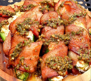 Chimichurri Chicken Poppers