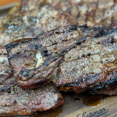 Bourbon Marinated Pork Steaks