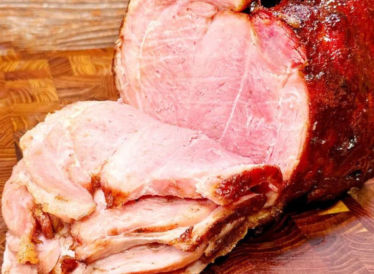 Apple Pie Glazed Ham