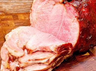 Apple Pie Glazed Ham