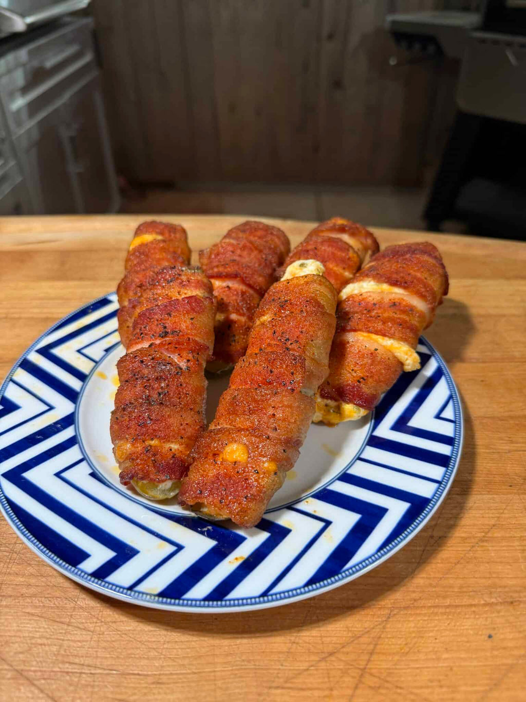 Smoked Pickle Poppers
