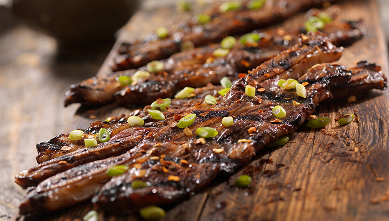 Korean Barbecue Short Ribs (Kalbi)