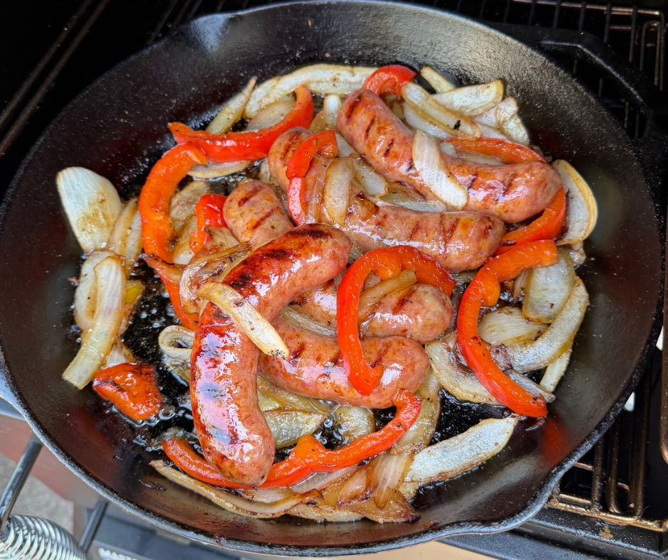 Chicago-Inspired Italian Sausage with Peppers and Onions