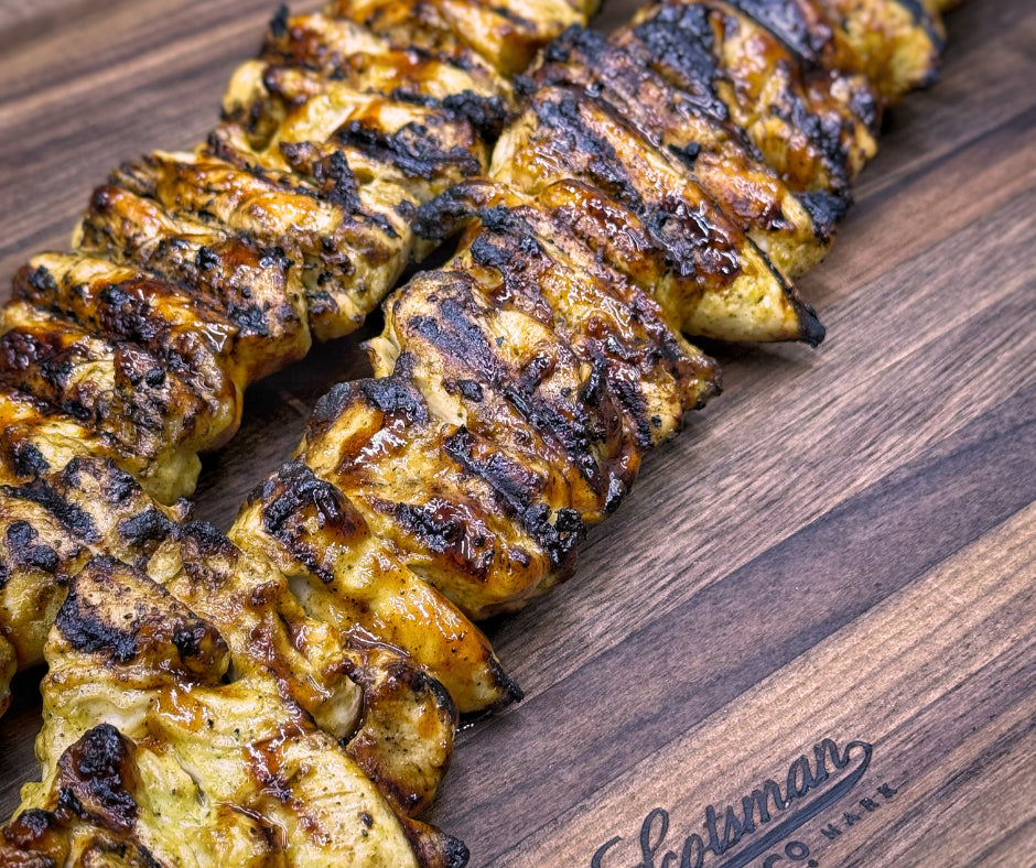 Barbecue Chicken Skewers