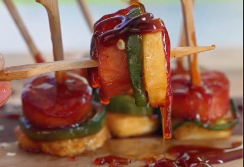 Spicy Pineapple Sausage Bites 