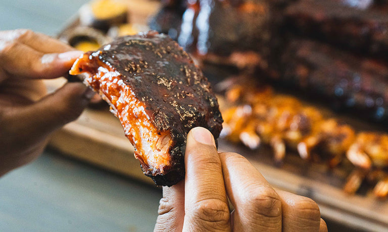 Cherry Smoked Ribs - Masterbuilt