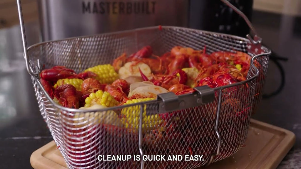 10L XL Electric Fryer, Boiler and Steamer Masterbuilt