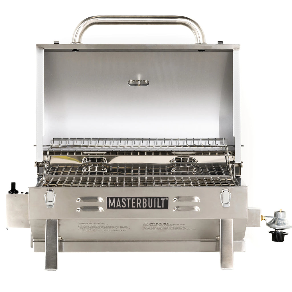 Masterbuilt® Stainless Steel 1-Burner Propane Gas Tabletop Grill