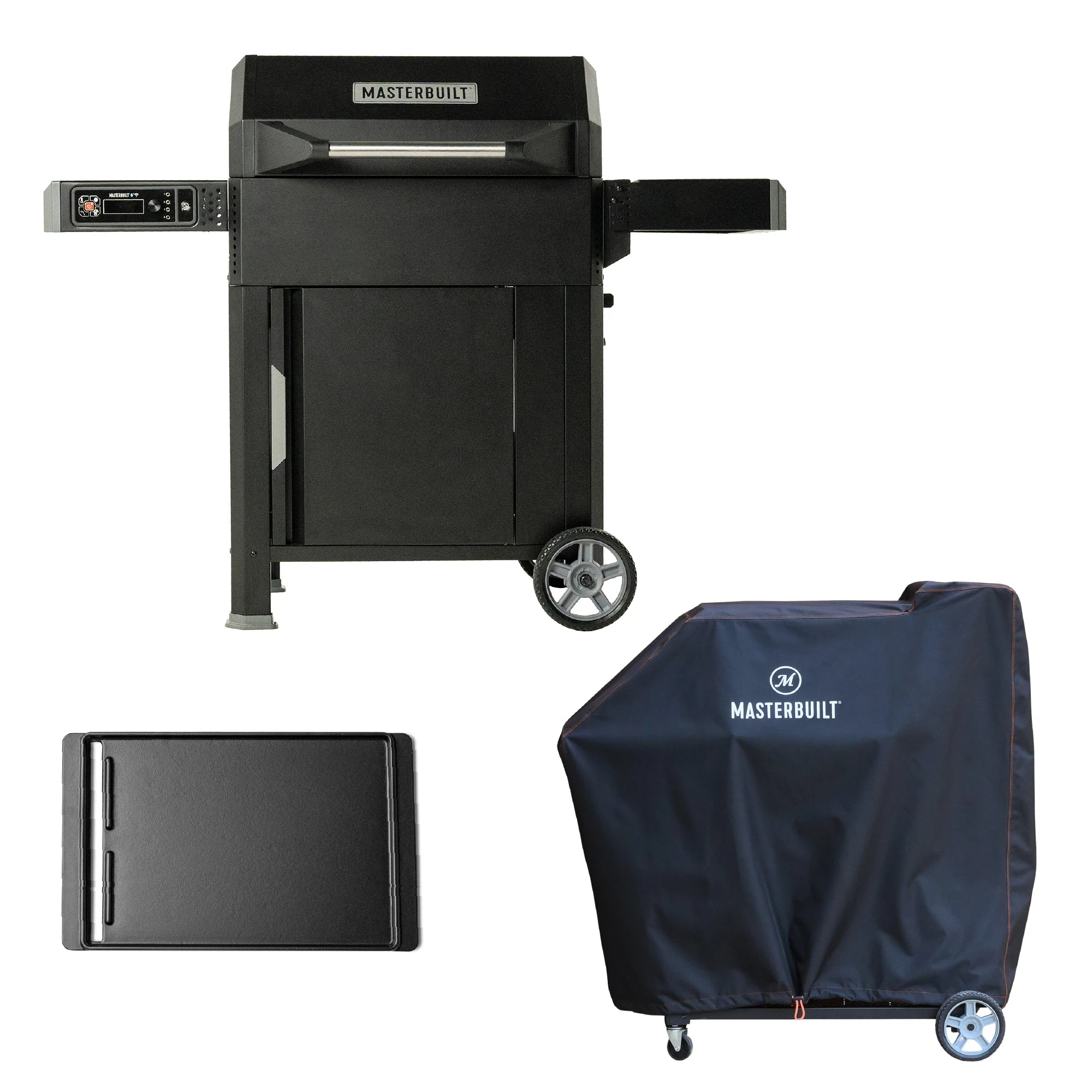 AutoIgnite™ Series 545 with Cover and Griddle Insert Bundle - Masterbuilt