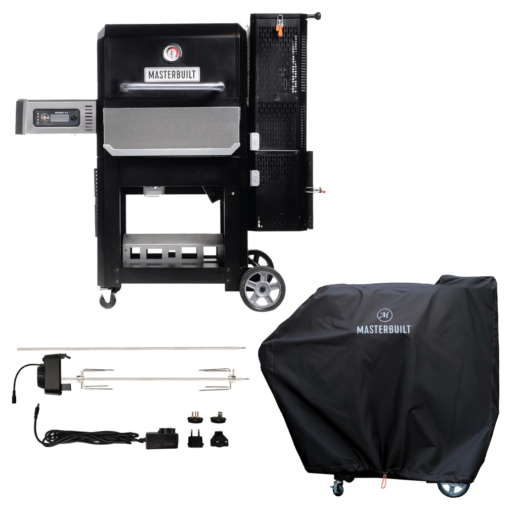 Gravity Series® 800 with Cover and Rotisserie Bundle Masterbuilt