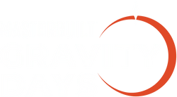 A Gravity Series grill shown against a dark, starry sky
