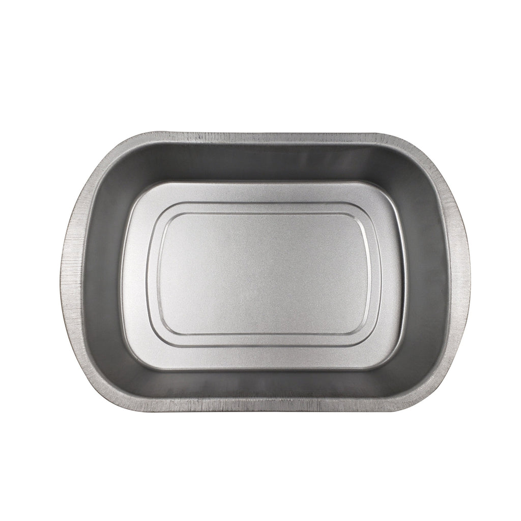 Oval water bowl, from top