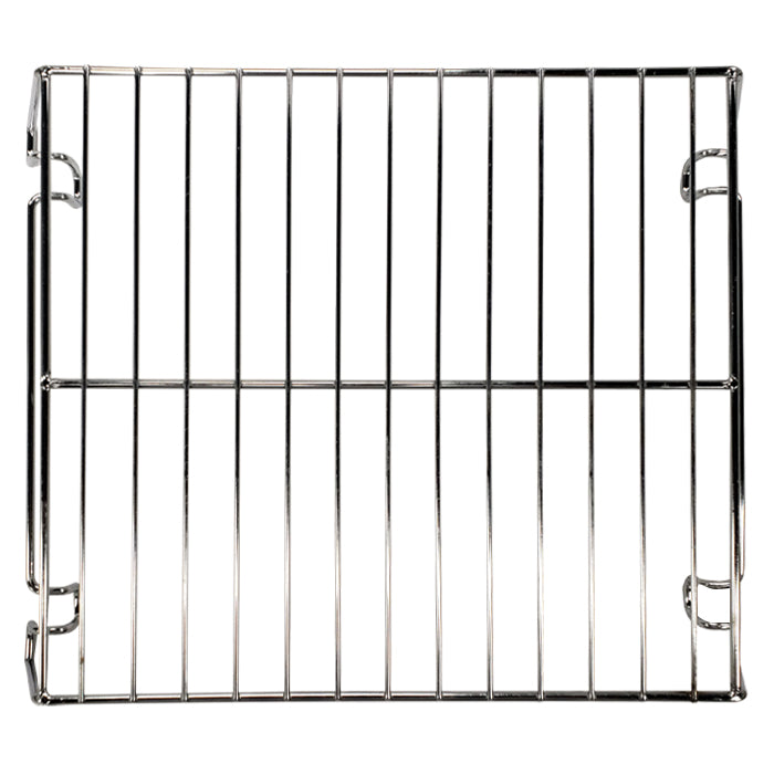 Cooking rack with hooks to sit an another rack