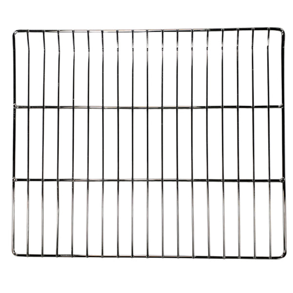 Wire smoker rack, rectangular with one long side raised
