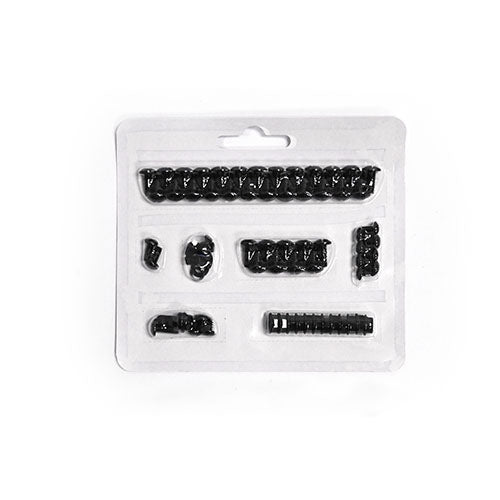 Blister pack with a variety of hardware