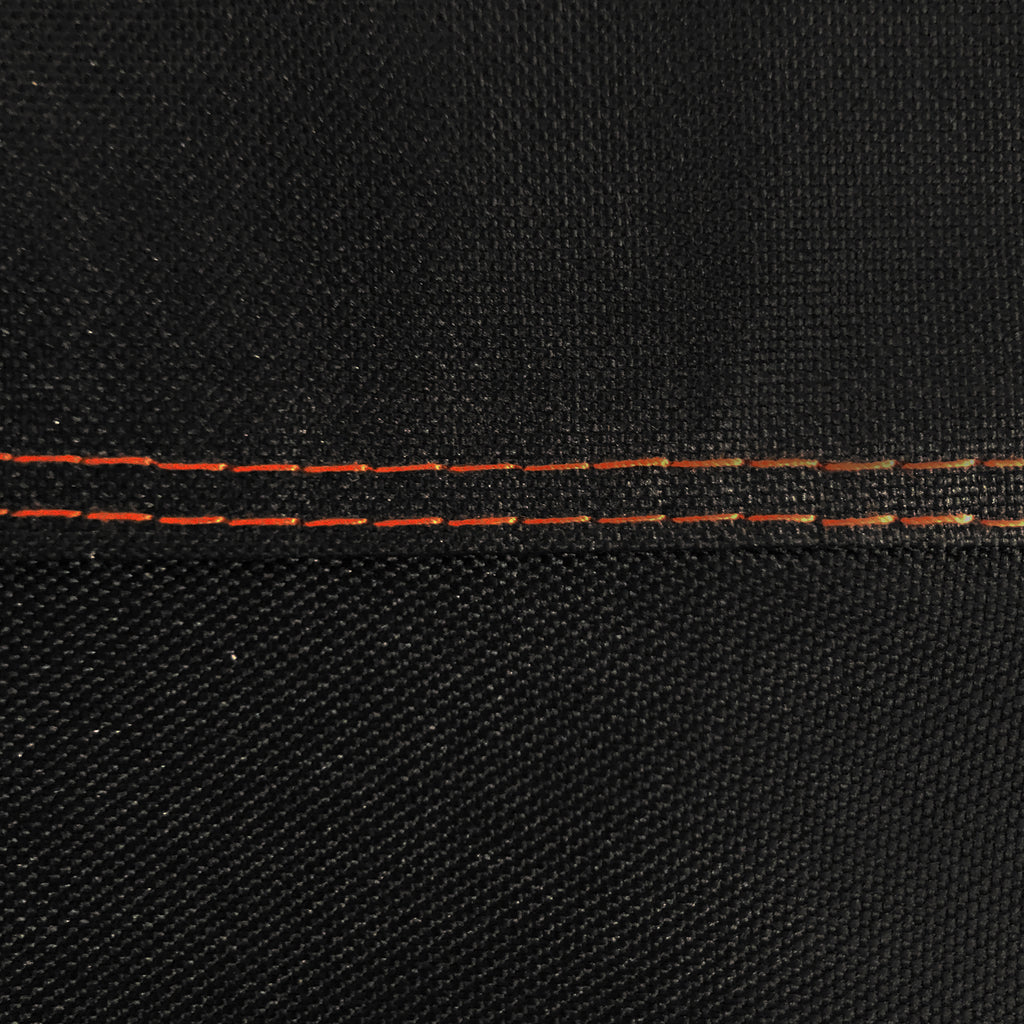 Double-stitched seams provide durability