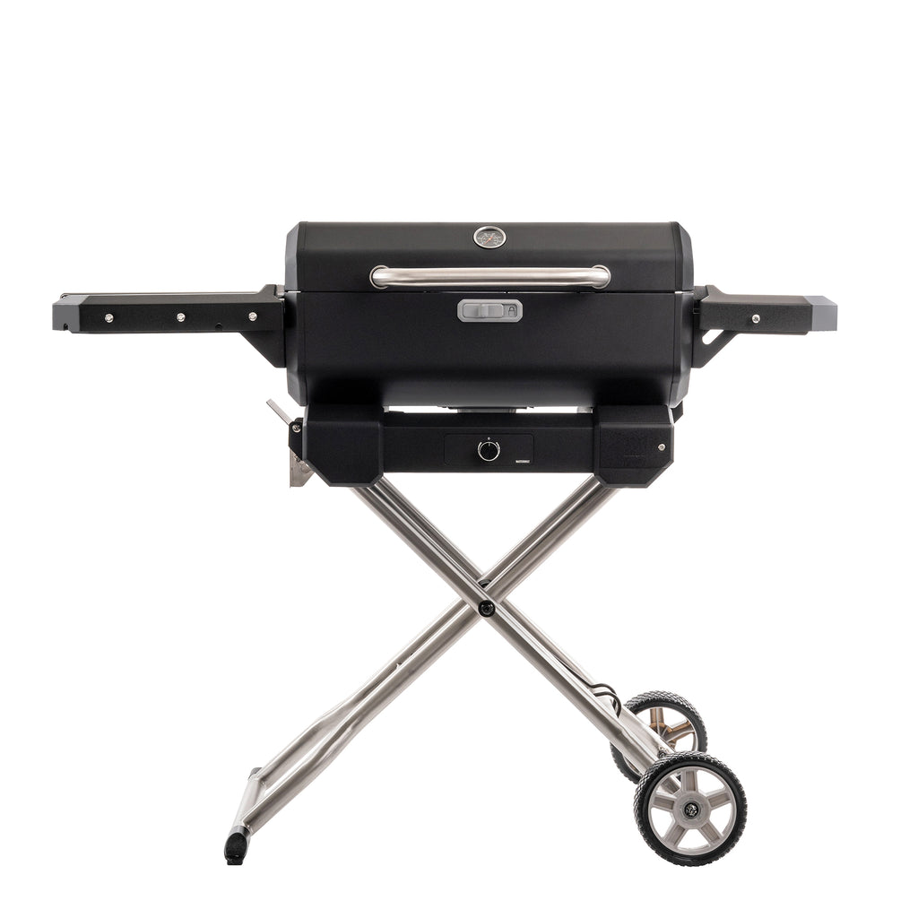 Portable Charcoal Grill on QuickCollapse Cart